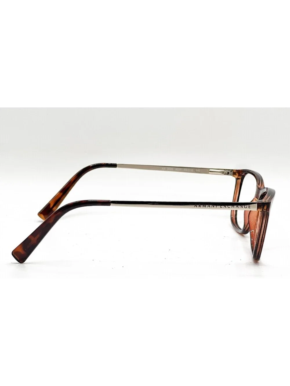 Armani Exchange Ax 3028 8037 Tortoise Authentic Eyeglasses 53-16-140